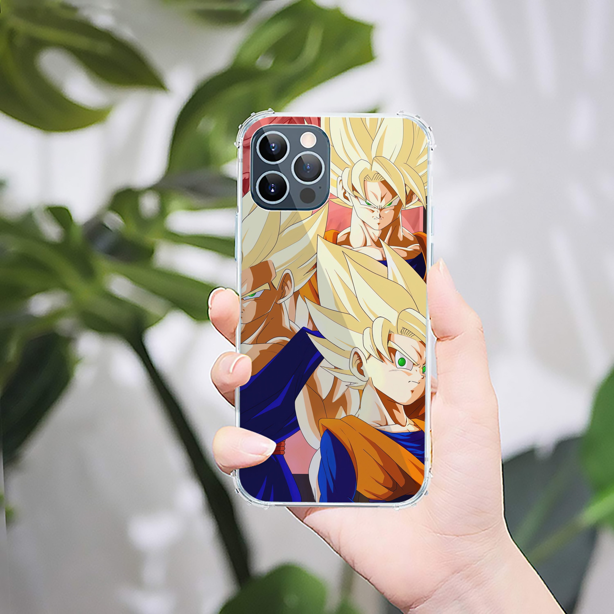 （画像用） ドラゴンボール DRAGON BALL 【iPhone 12シリーズ対応】透明スマホケース（クリアソフトケース）
